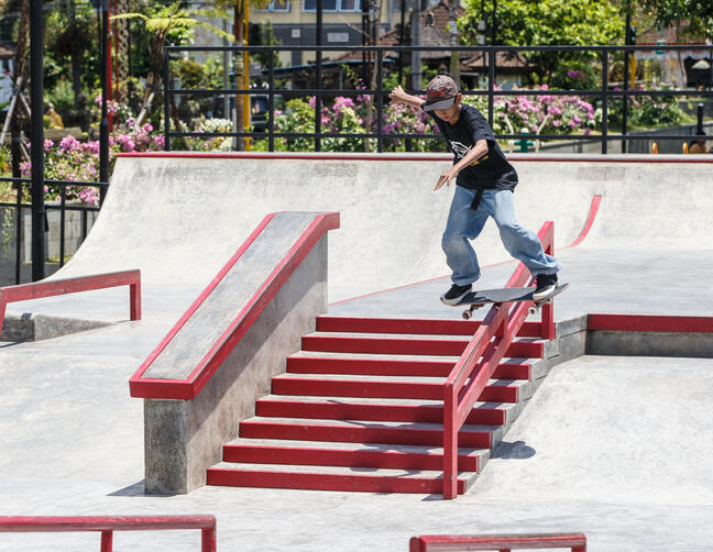 Davin Endyanta - BS boardslide